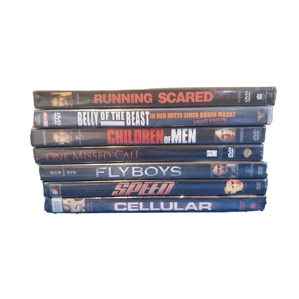 Dvd Lot Of Movies Action Horror New Movies Steven Seagal Michael  Cain